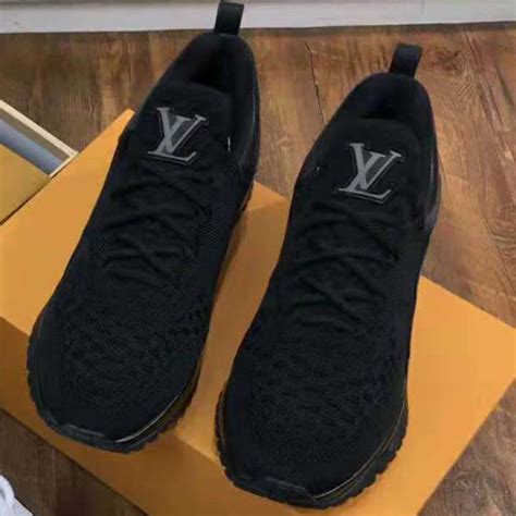 louis vuitton v.n.r triple black|Louis Vuitton lv trainers.